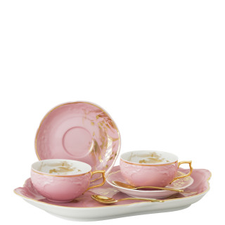 Zestaw do herbaty Sanssouci Jubilee Midas Rose Rosenthal