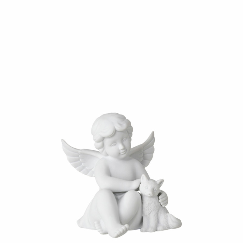 Porcelanowy anioł mały z lisem Rosenthal
