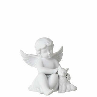 Porcelanowy anioł średni z lisem Rosenthal