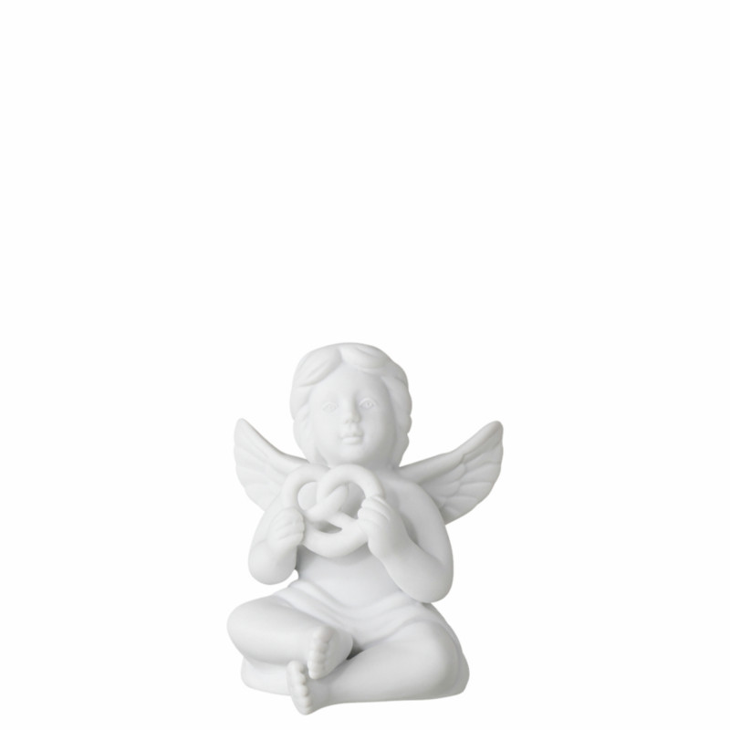 Porcelanowy anioł mały z preclem Rosenthal