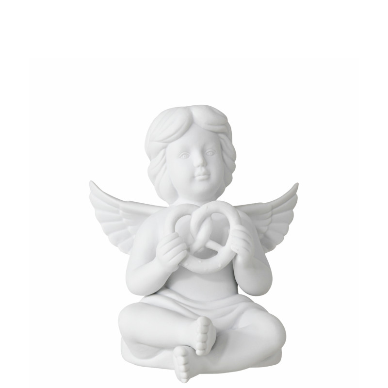 Porcelanowy anioł duży z preclem Rosenthal