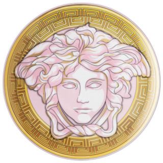 Talerz 17 cm Versace Medusa Amplified Pink Coin