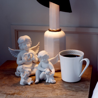 Anioły i aniołki porcelanowe