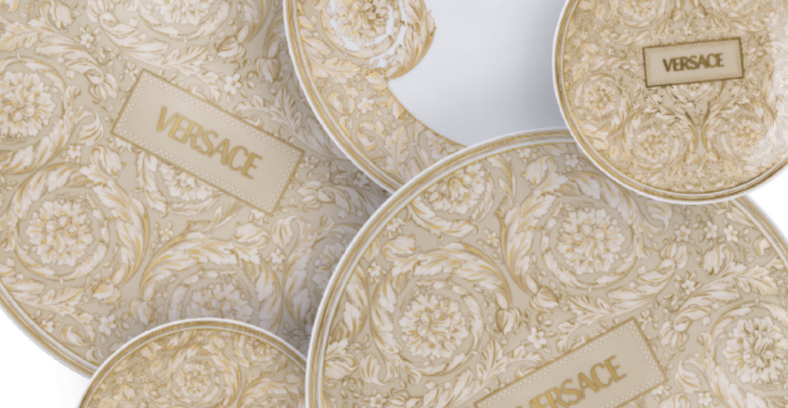 "Barocco Beige" – poznaj najnowszą propozycję Rosenthal meets Versace